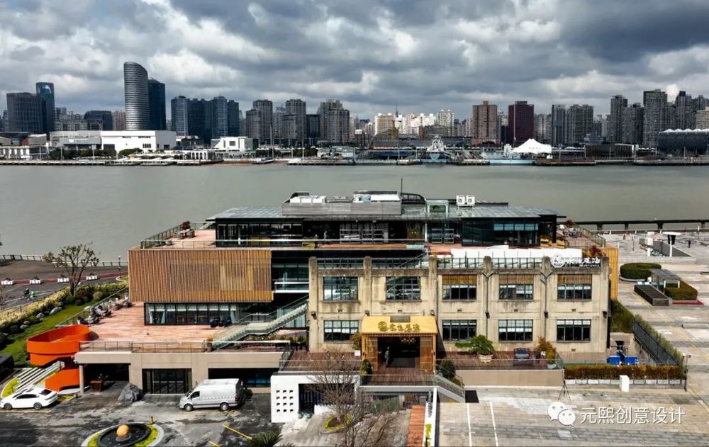 东临观海·和兴 1913 餐厅 | 百年建筑重生，海洋元素注满现代空间