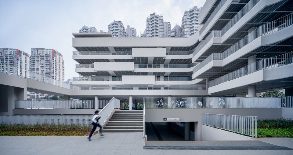 深圳南山麒麟中学改扩建工程 | 有机整体、空间拓展