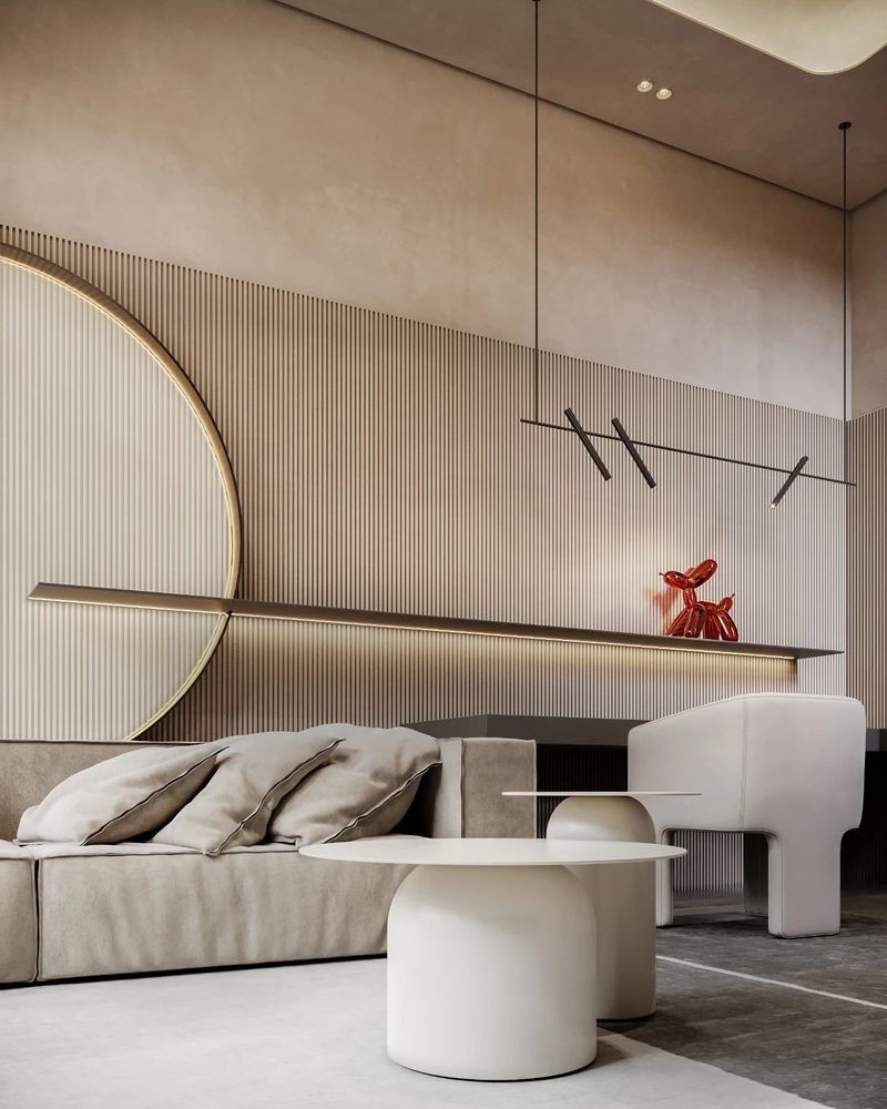 极简奢华！LeQB Architects 打造 504㎡三层别墅设计