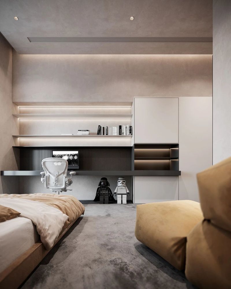 极简奢华！LeQB Architects 打造 504㎡三层别墅设计