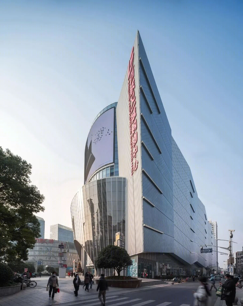 上海百联又一城外立面改造项目 | 绿色建筑新形象