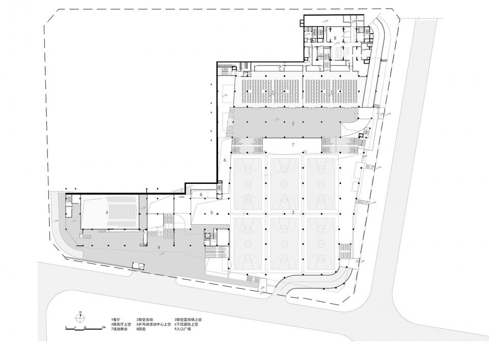 深圳南山麒麟中学改扩建工程 | 有机整体、空间拓展