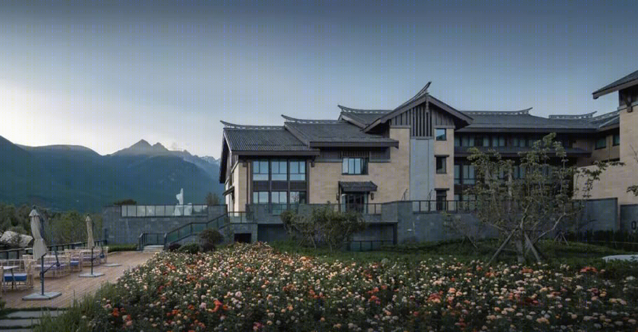 丽江 Club Med 度假村 | 雪山下的建筑诗篇