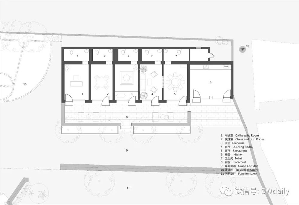 暖山小院 | 顺应自然的京郊帐篷露营地改造设计