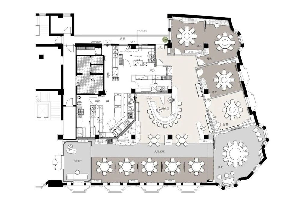 上海外滩九储堂 | 曾建龙打造的新旧融合餐饮空间