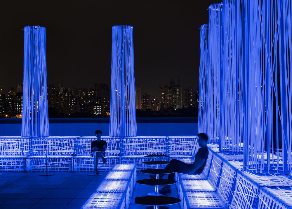 上海夜空中的古韵幻境——NYX 屋顶酒吧