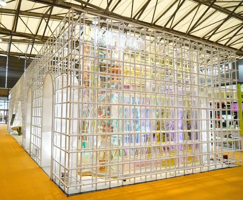《中杰》超人类展厅，上海新国际展览中心的未来商业展示