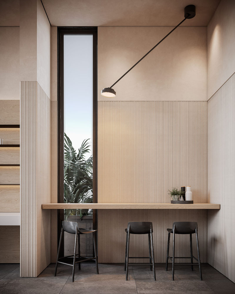 极简奢华！LeQB Architects 打造 504㎡三层别墅设计