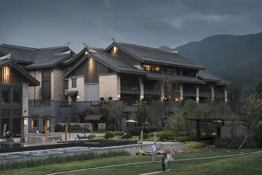 丽江 Club Med 度假村 | 雪山下的建筑诗篇
