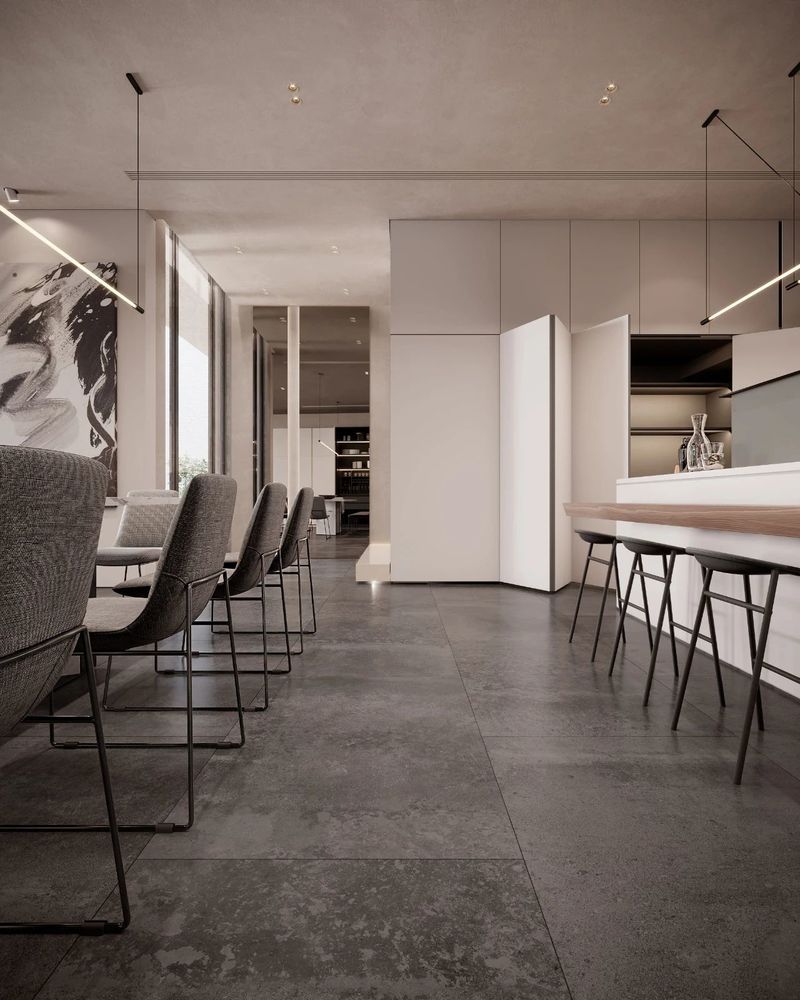 极简奢华！LeQB Architects 打造 504㎡三层别墅设计