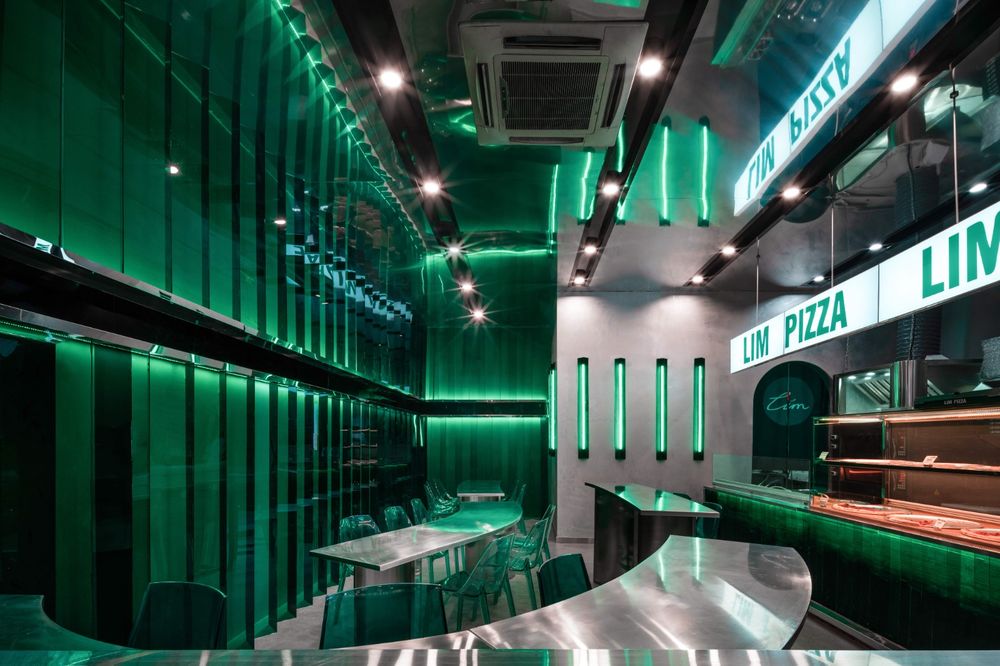 LIM PIZZA 苏州绿宝广场店 | 新颖设计诠释披萨魅力