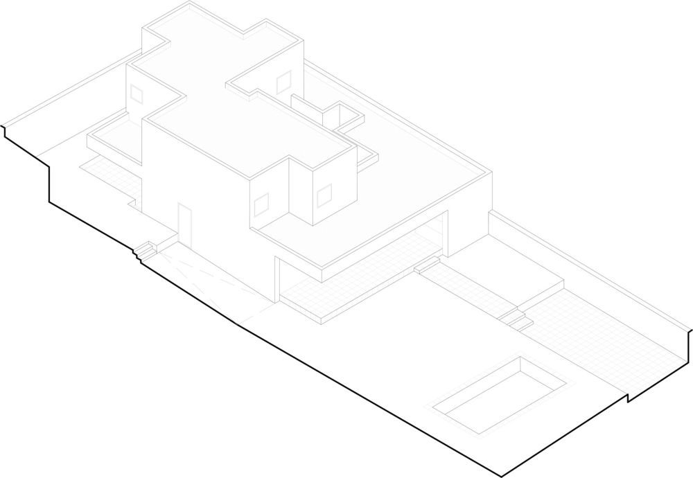 西班牙 CASA AVM 住宅 | 雕刻体量，实现室内外空间流畅过渡