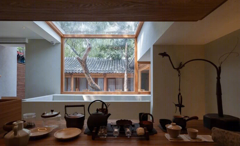 北京元古水屋，四合院里的朴素真实美