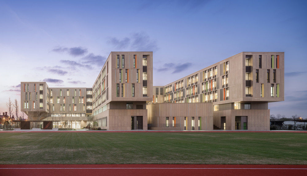 上海外国语大学附属普陀实验学校 | 立体复合校园空间创新设计