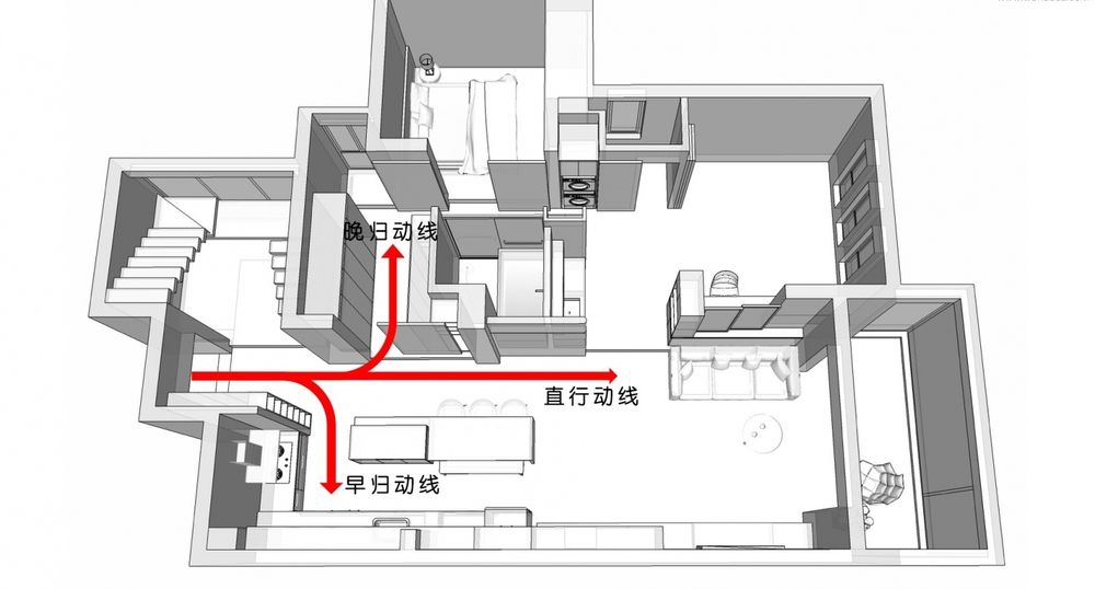 流光岁月 | 成都 85 平米住宅设计