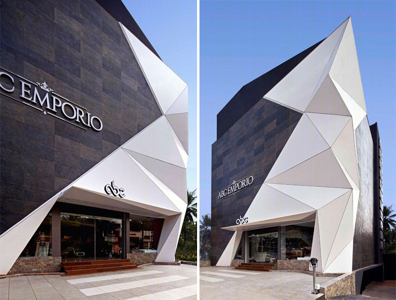 印度 Emporio 商场 | 动感几何的卫浴展示空间