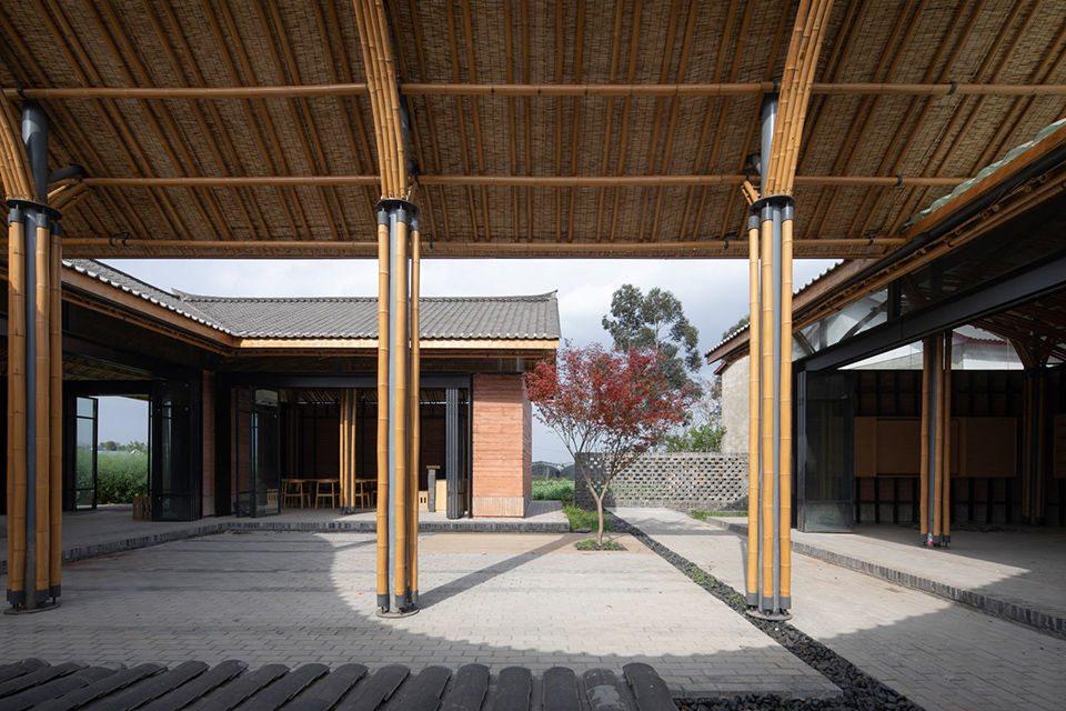 四川圆觉寺村村民中心 | 传统材料与现代设计的完美融合