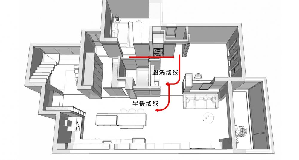 流光岁月 | 成都 85 平米住宅设计