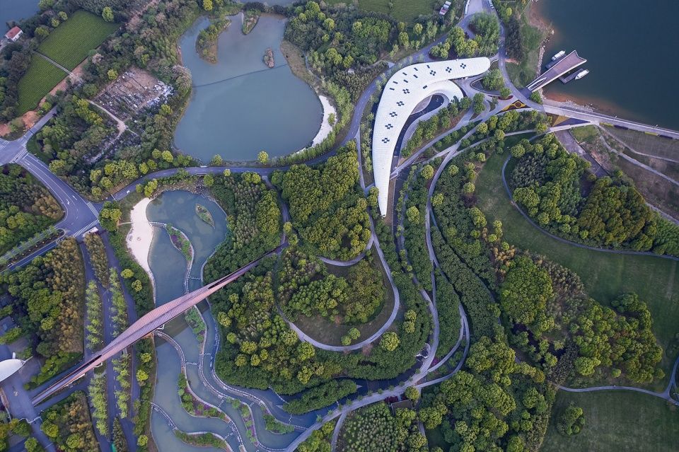 兰湖旅游度假区启动区设计 | 融合自然的生态修复景观