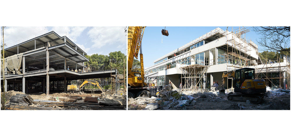 上海徐汇滨江西岸办公楼改造 | 合尘建筑打造现代办公空间