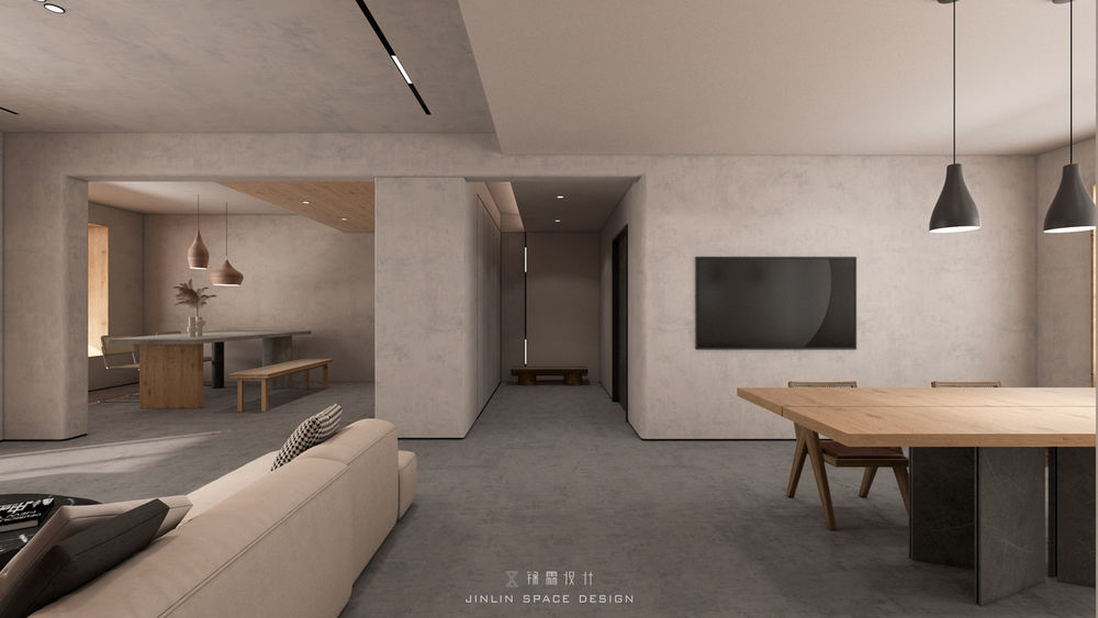 锦霖设计|极简侘寂风格|天投北鑫院