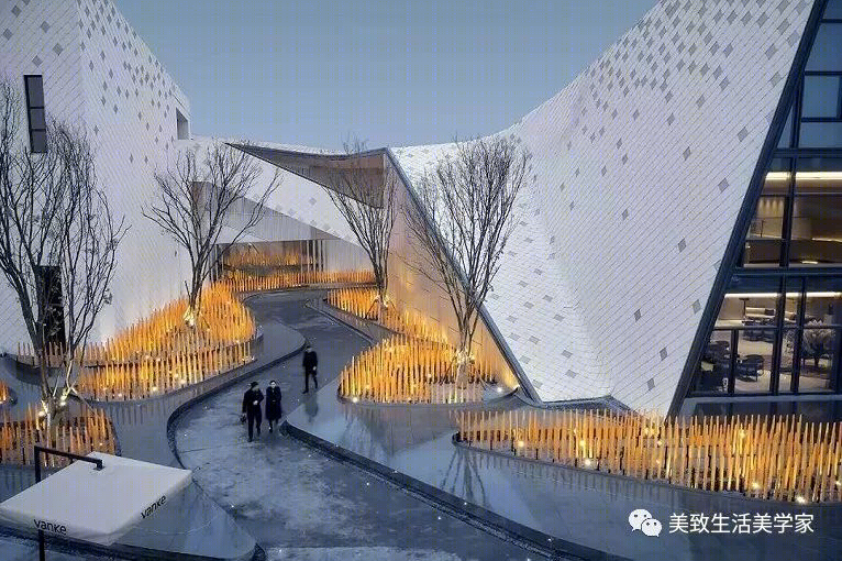 成都万科·公园传奇售楼部 | 自然生态与现代艺术的完美融合