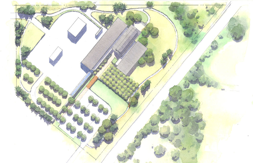 Hacker Architects 打造绿色安全堡垒 | Oregon Military Department 的 Colonel Nesmith Readiness Center