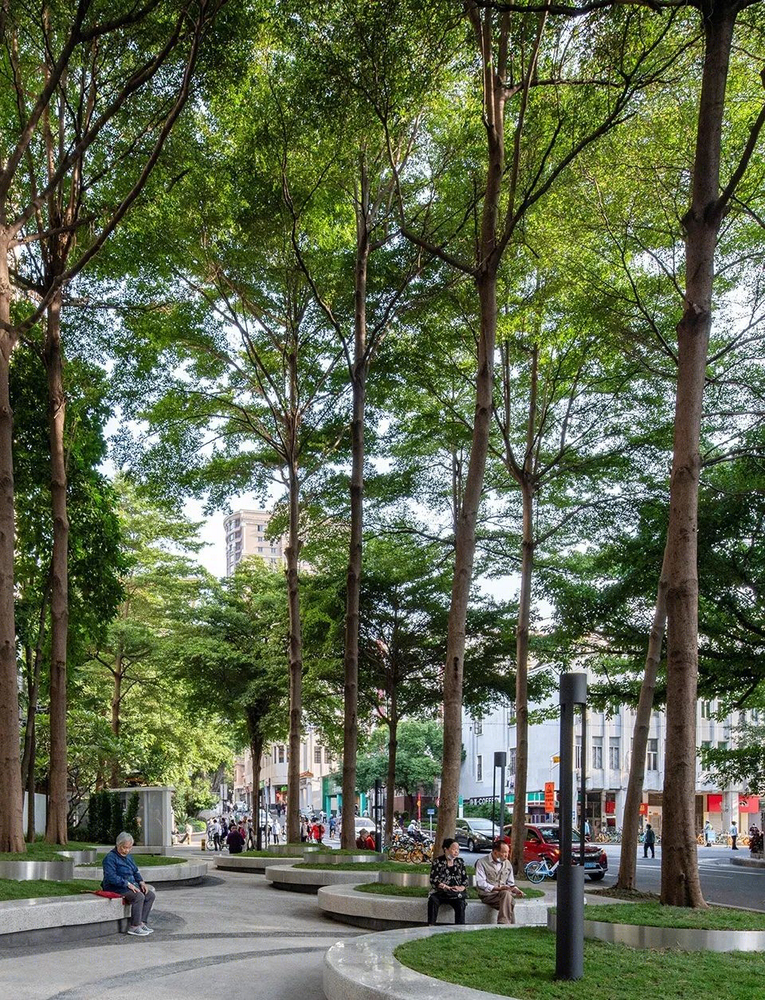 广州东山口社区公园改造 | 自然与城市交融，激活公共空间