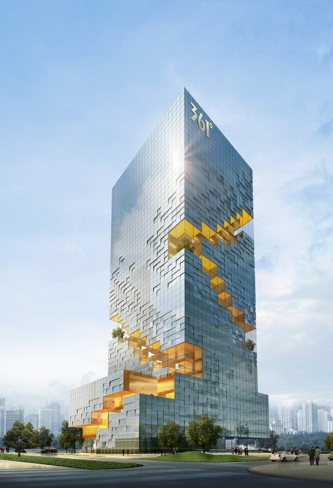 福建泉州三六一度集团总部大厦——运动品牌文化的地标建筑