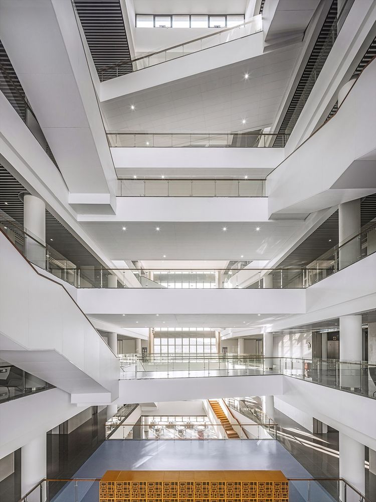 地质大学图书馆 | 未来城校区的地标性容器
