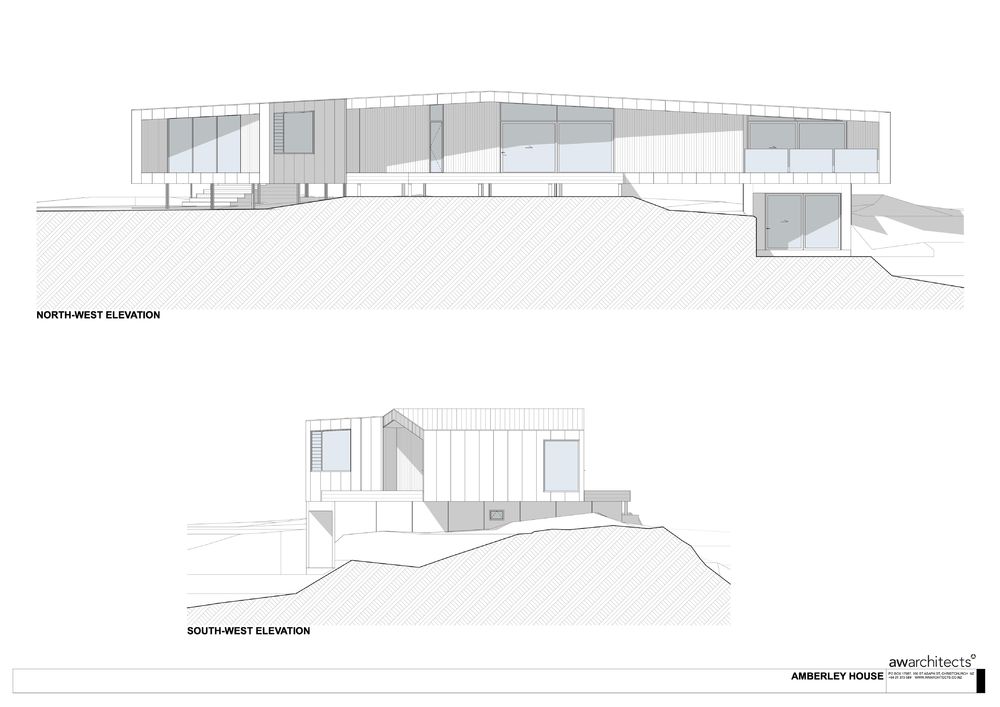 AW Architects 打造与自然和谐共处的 AmberleyHouse 别墅