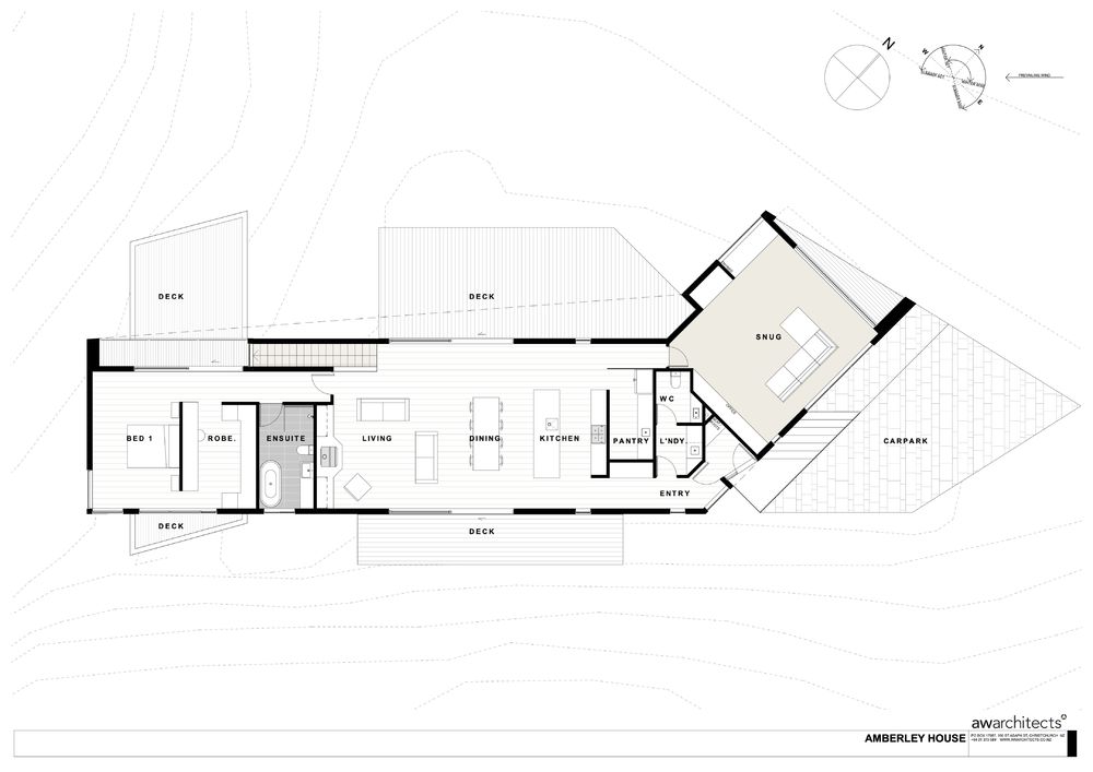 AW Architects 打造与自然和谐共处的 AmberleyHouse 别墅
