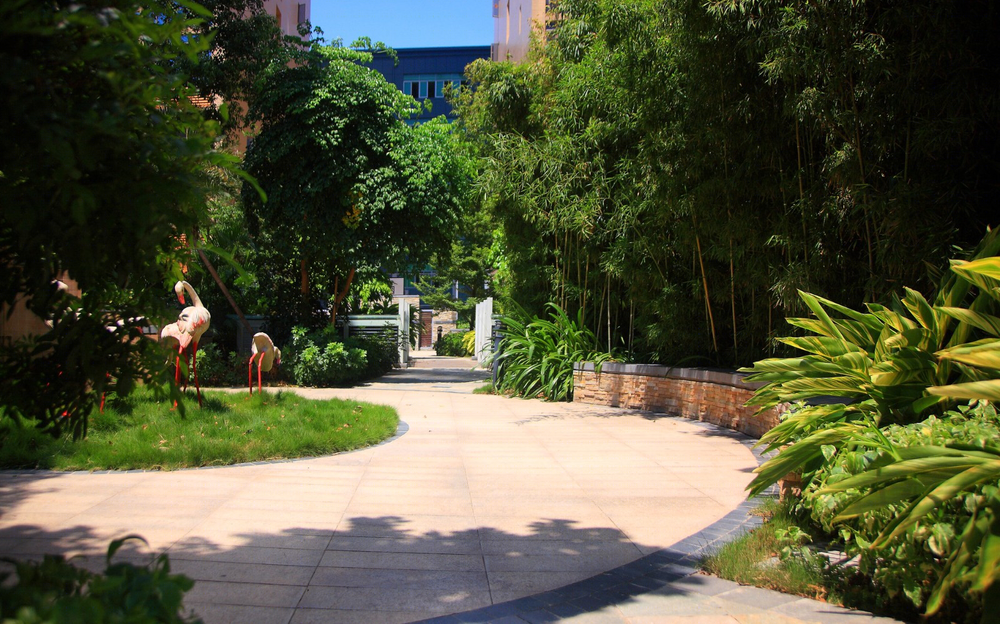 深圳宝安财富港住宅景观 | 人性化设计的多功能性空间