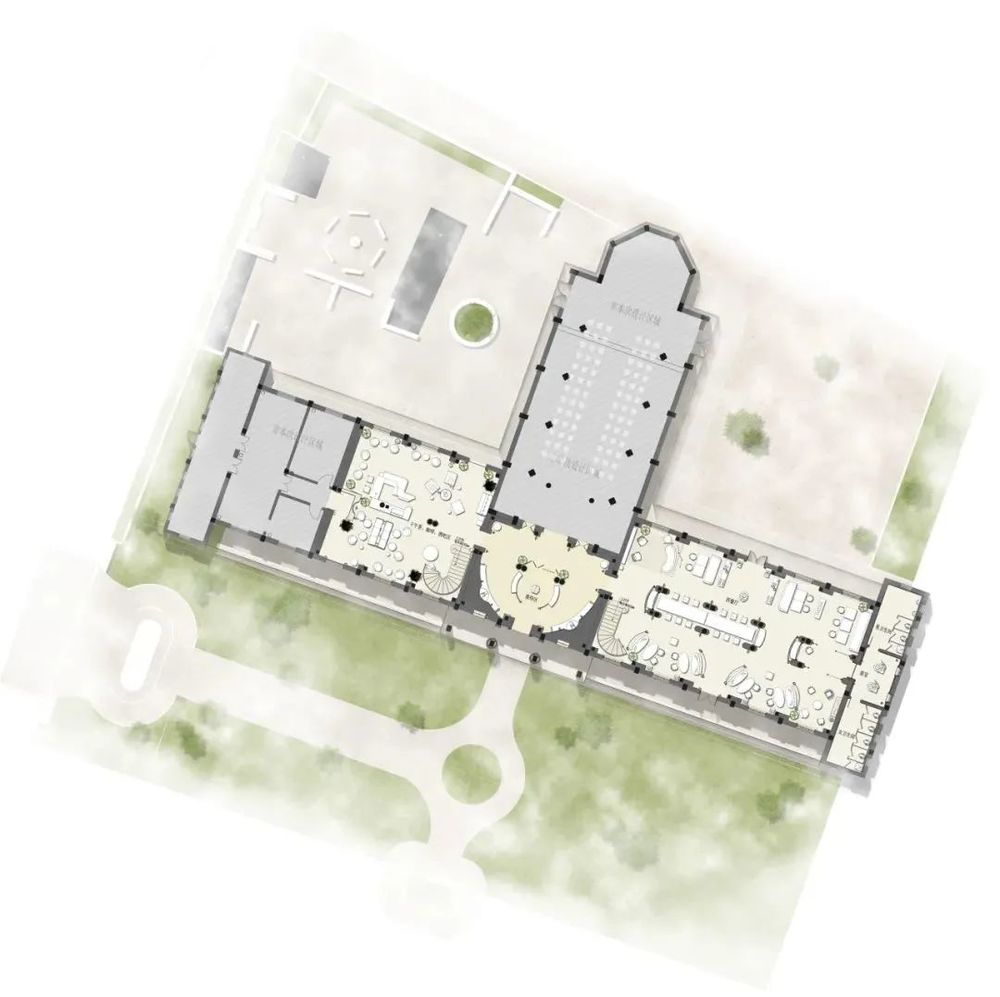 奥斯汀花园餐厅，百年历史建筑的现代重生