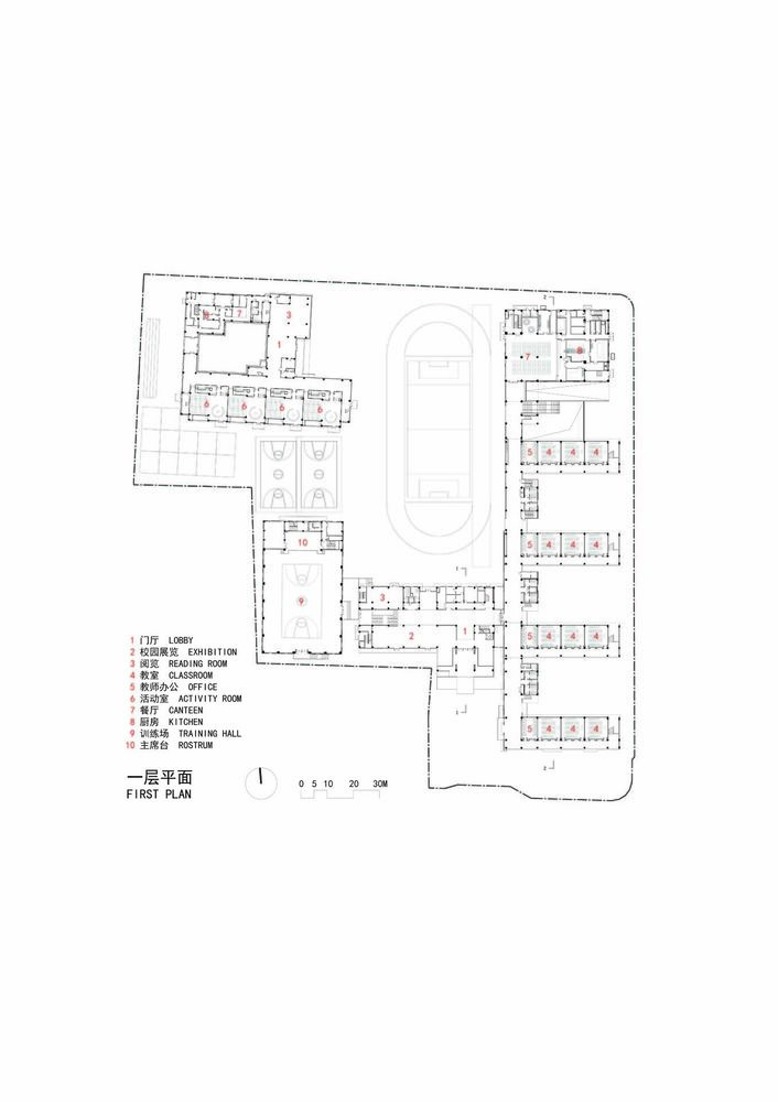 水乡小镇的校园风格——刘红小学设计