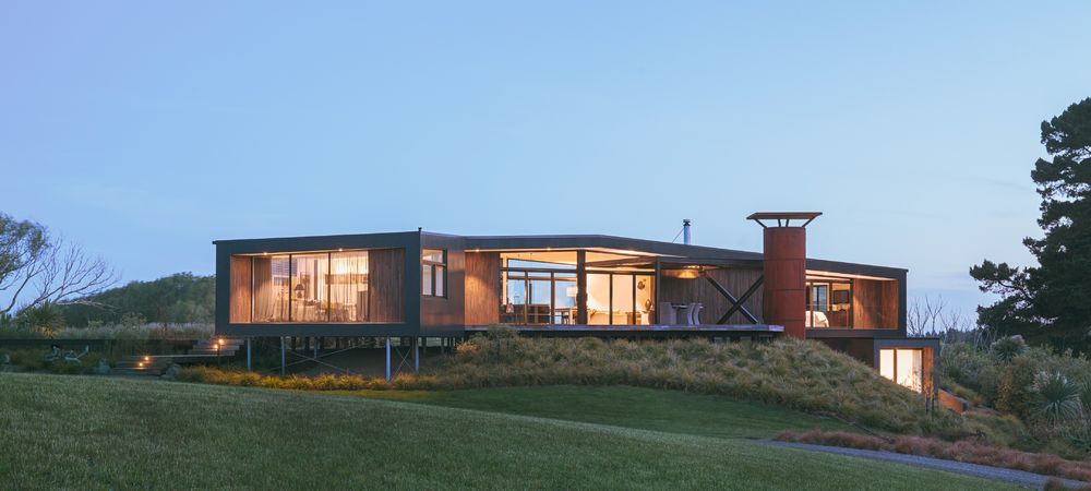 AW Architects 打造与自然和谐共处的 AmberleyHouse 别墅