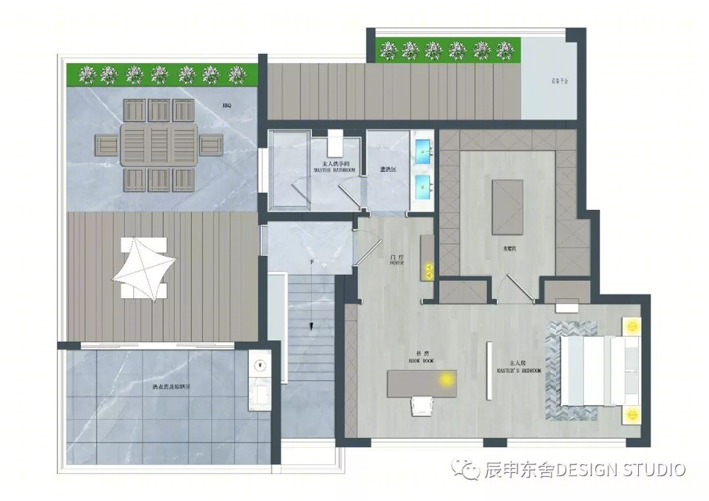 庐州府 202㎡顶复现代轻奢设计 | 空间通透，生活便利