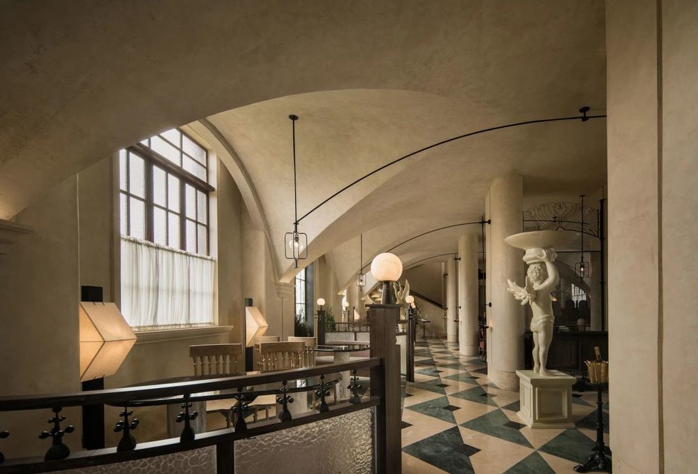奥斯汀花园餐厅，百年历史建筑的现代重生