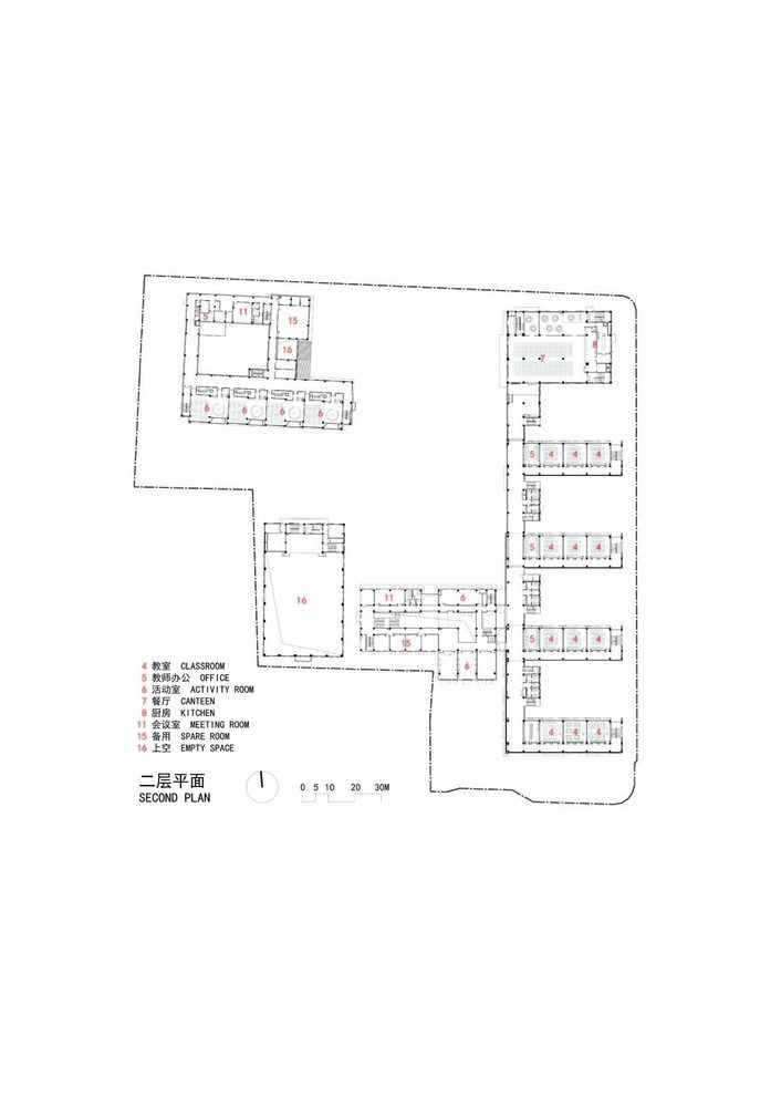 水乡小镇的校园风格——刘红小学设计
