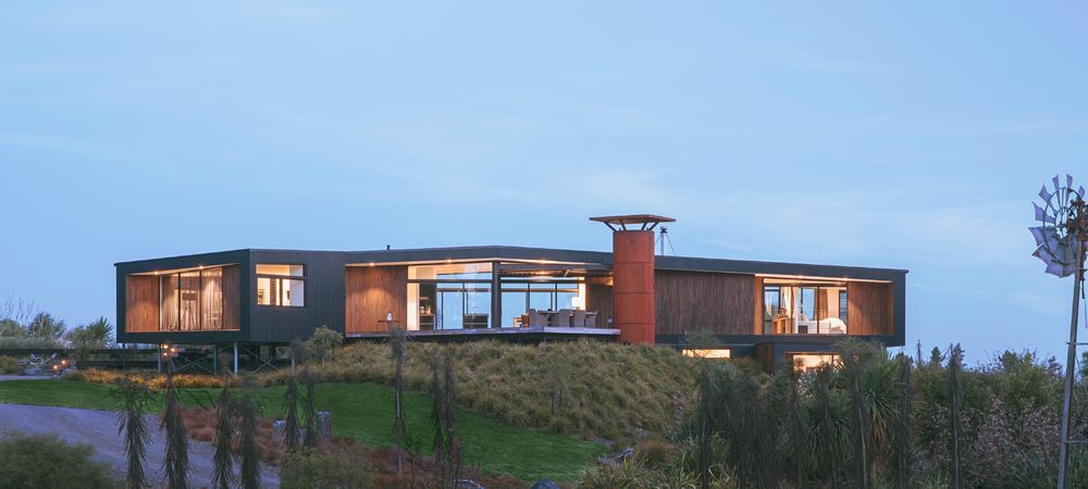 AW Architects 打造与自然和谐共处的 AmberleyHouse 别墅