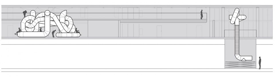 阈限城市 | 釜山现代汽车工作室的管道装置艺术