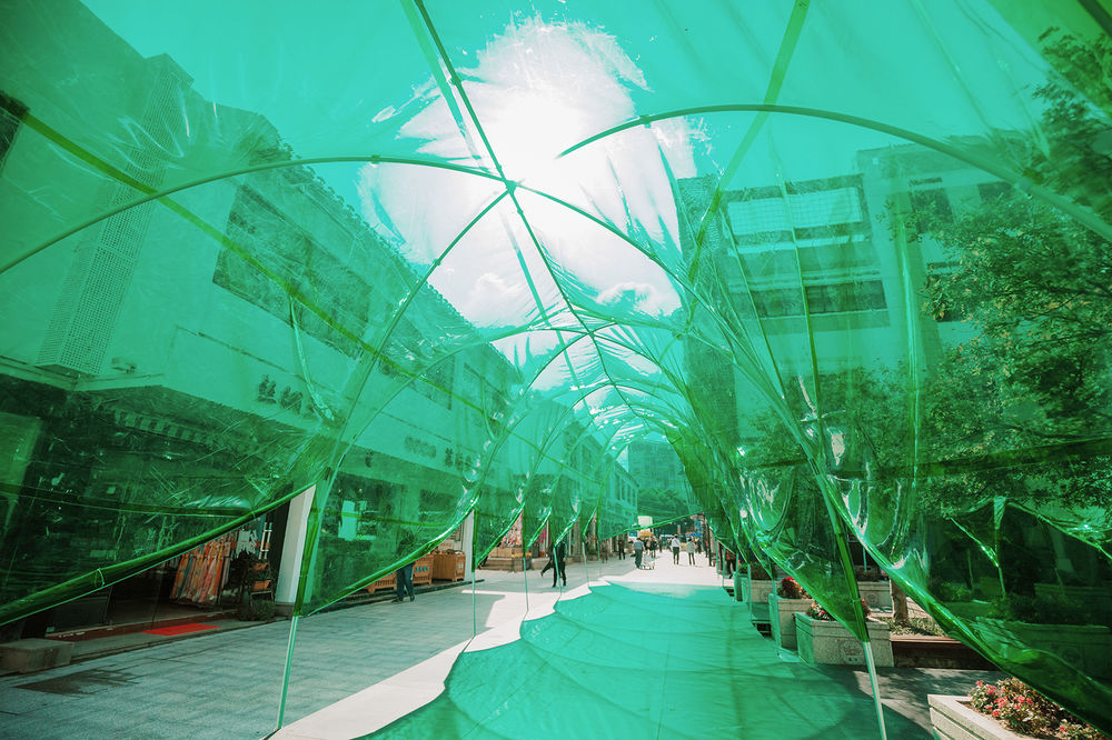 三色顶 | 激活城市空间的公共艺术装置