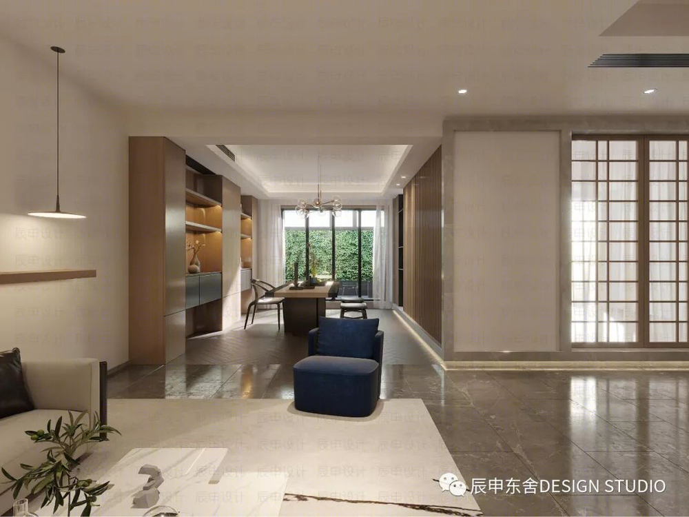 辰申|| 何以消暑，心中的日和月 | 阜阳 280㎡禅意日式休闲家居设计