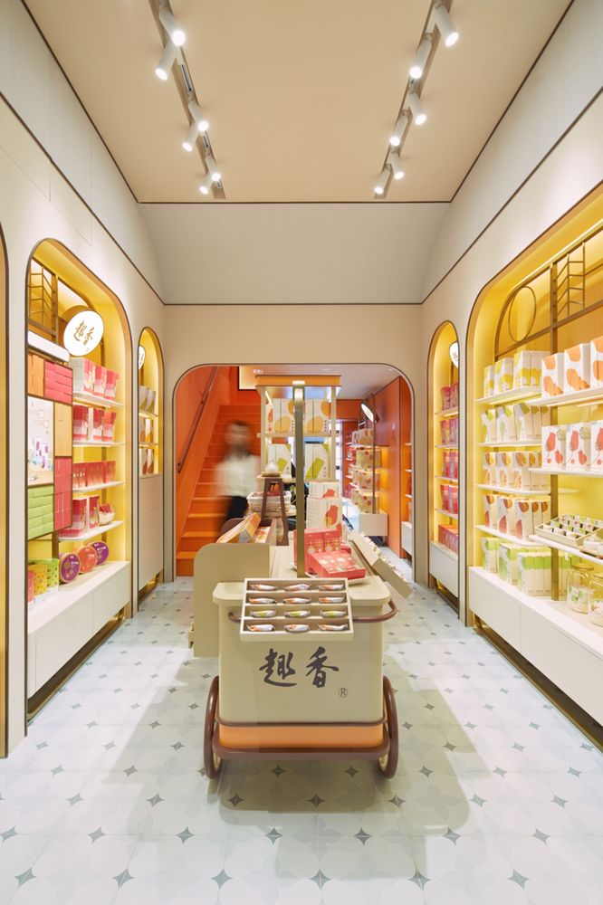 广州趣香饼家糕点店——老字号新活力，传统融合现代设计
