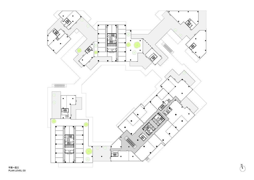 万通中心-- 融合办公、居住与商业的活力综合体