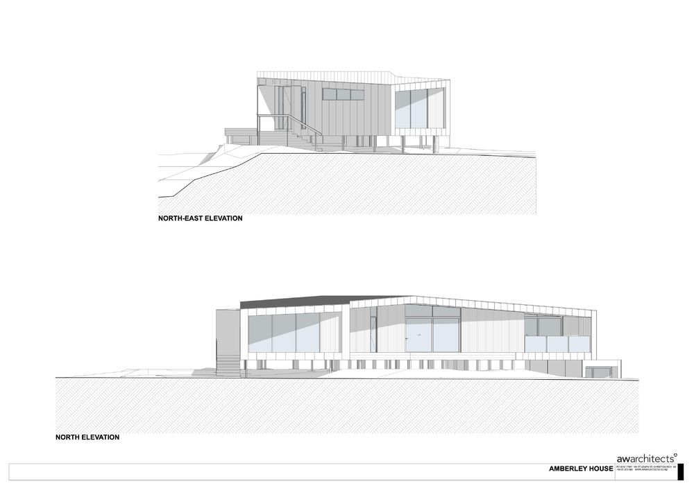 AW Architects 打造与自然和谐共处的 AmberleyHouse 别墅