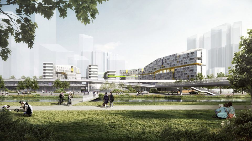 福田中学空中校园 | 高密度城市的绿色呼吸与高效共享