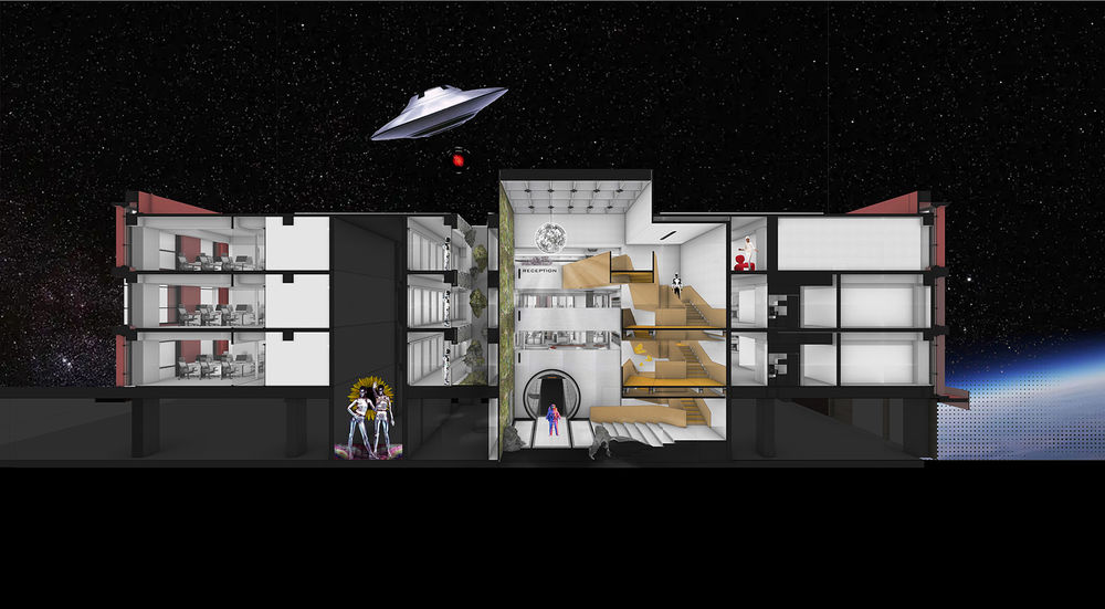 金茂资本上地 J SPACE | 科幻沉浸式办公空间