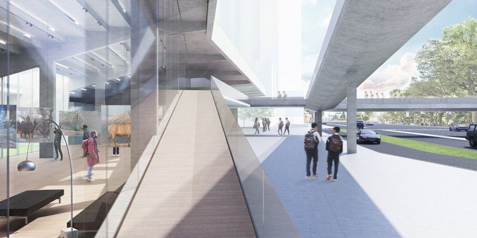 福田中学空中校园 | 高密度城市的绿色呼吸与高效共享