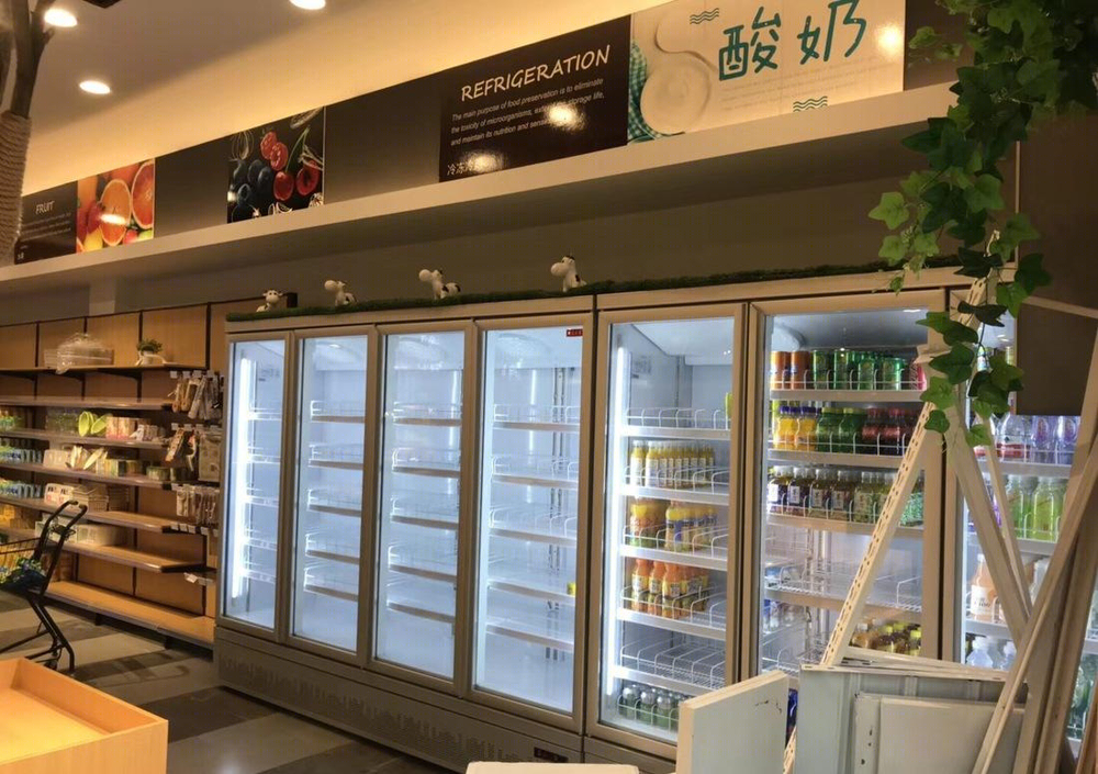 金华生鲜超市 | 现代简约风格打造生鲜购物新体验